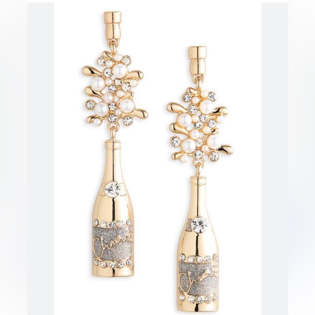 Leith New Champagne Earrings 21$
